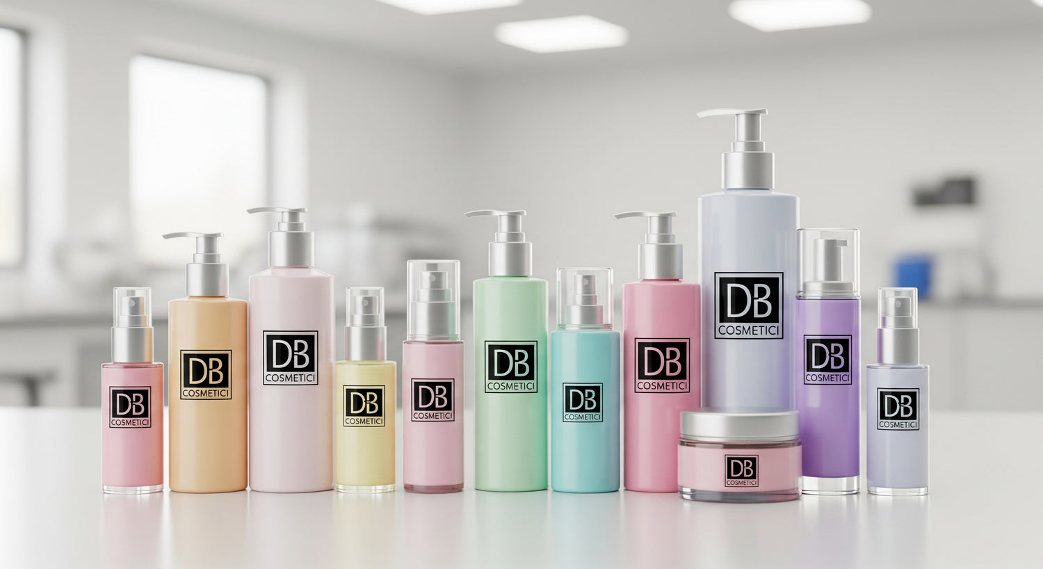 Personalizza i tuoi prodotti cosmetici dalla formula al packaging.